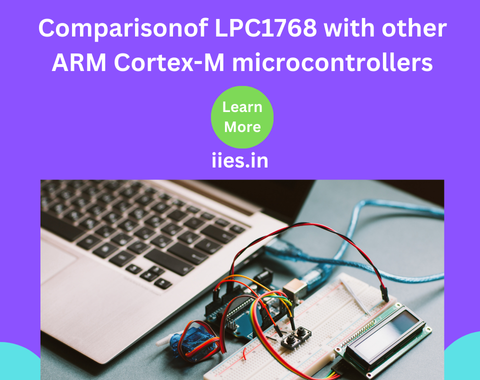 Comparison of LPC1768 with other ARM Cortex-M microcontrollers