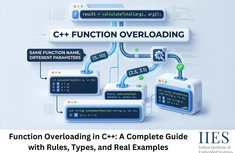 Function Overloading in C++: A Complete Guide with Rules, Types, and Real Examples