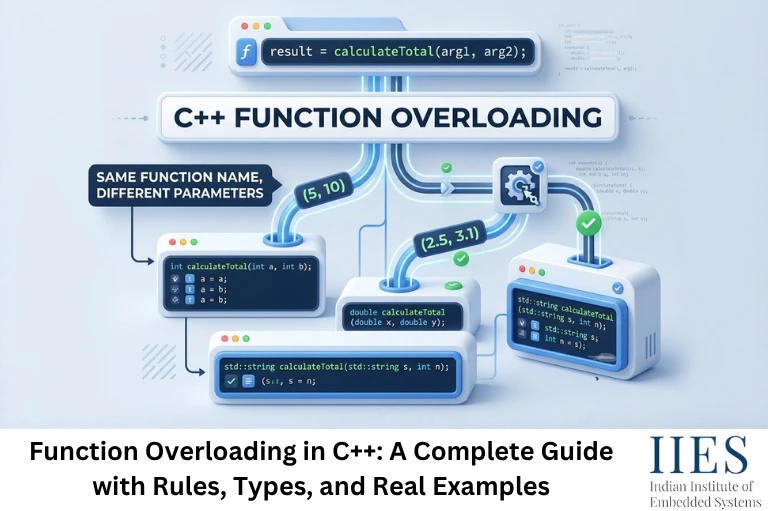 Function Overloading in C++: A Complete Guide with Rules, Types, and Real Examples