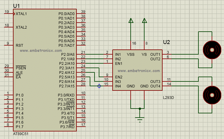 Schematic Representation of the Circuit 