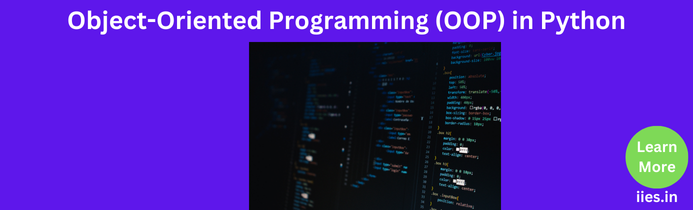 Object-Oriented Programming (OOP) in Python