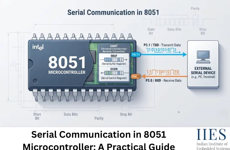 Serial Communication in 8051 Microcontroller A Practical Guide