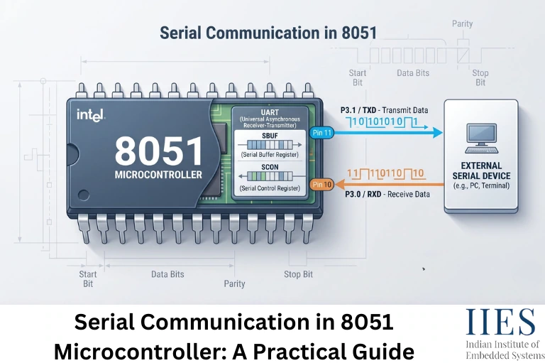 Serial Communication in 8051 Microcontroller A Practical Guide
