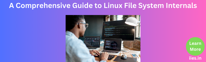 An operating system needs the file system component to operate because it controls how users store and access their data. The Linux file system sets up a system to sort files and directories while establishing access rules together with performance optimization capabilities.