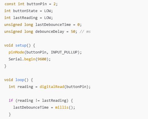 The Correct Method for Debouncing an Arduino Button 