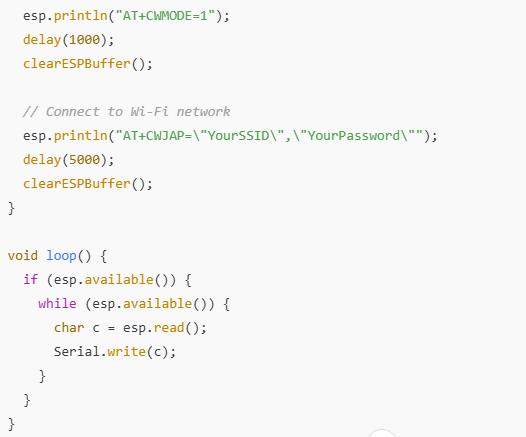Arduino Wi-Fi Connection Setup Using ESP8266