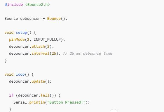 The Correct Method for Debouncing an Arduino Button 