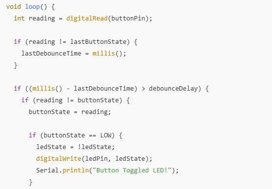 The Correct Method for Debouncing an Arduino Button 