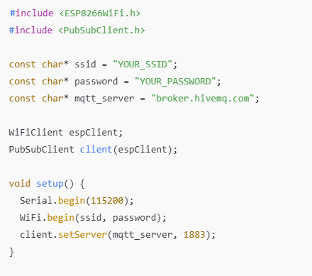 Using Arduino to Send Sensor Data to ThingSpeak/MQTT