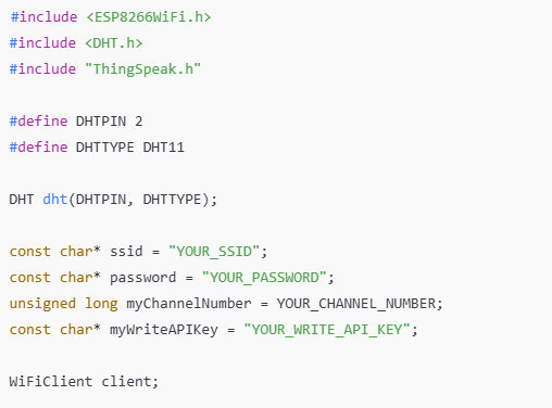 Using Arduino to Send Sensor Data to ThingSpeak/MQTT