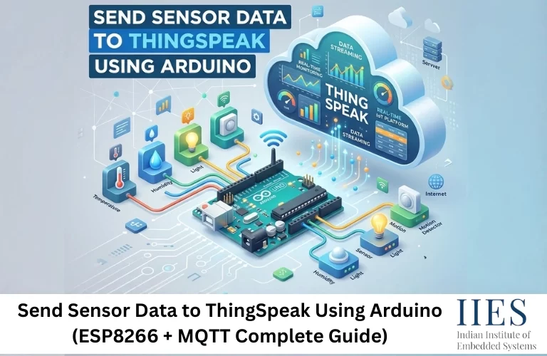 Send Sensor Data to ThingSpeak Using Arduino