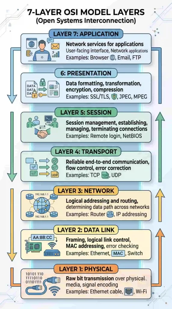 Layers Are in the OSI Model