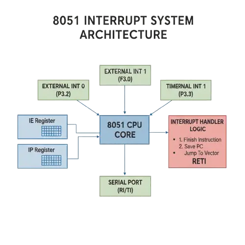 8051 interrupt diagram