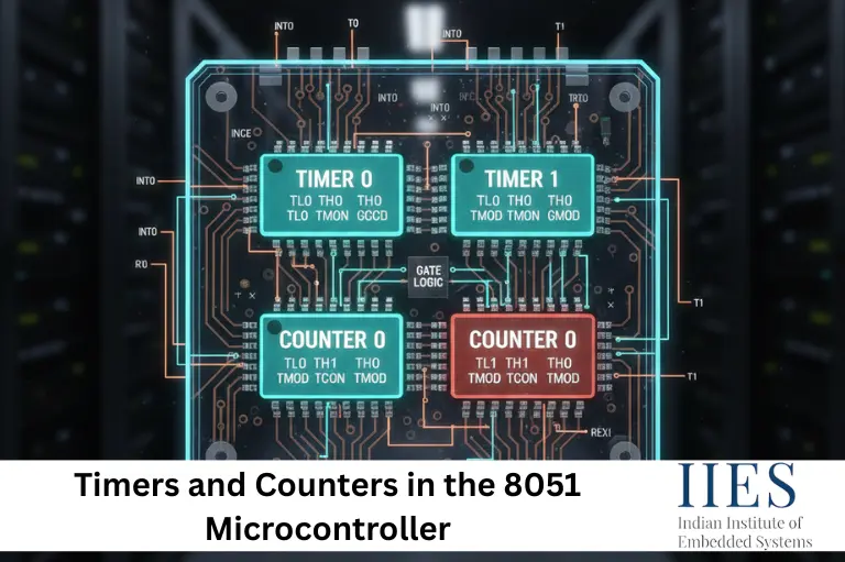 Timers and Counters in the 8051 Microcontroller