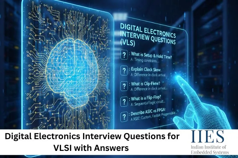 Digital Electronics Interview Questions for VLSI with answers