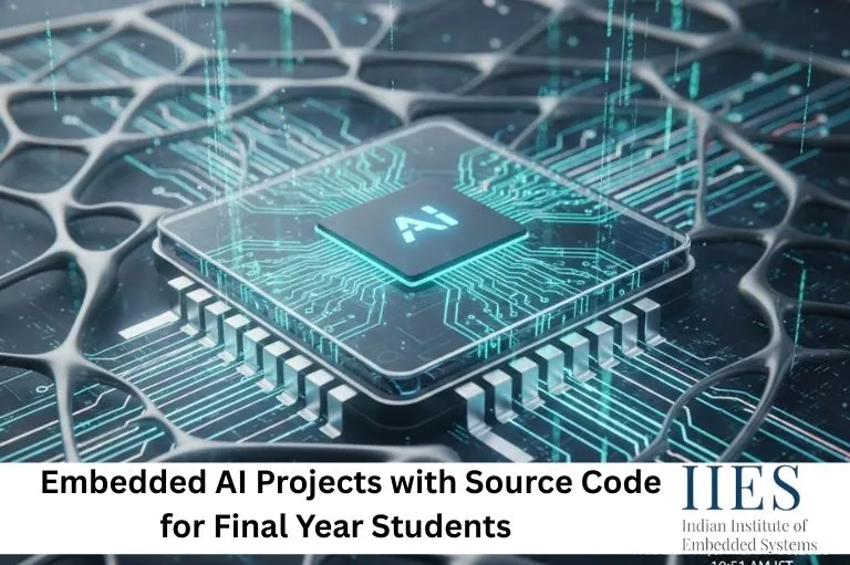 Embedded AI Projects with Source Code for Final Year Students