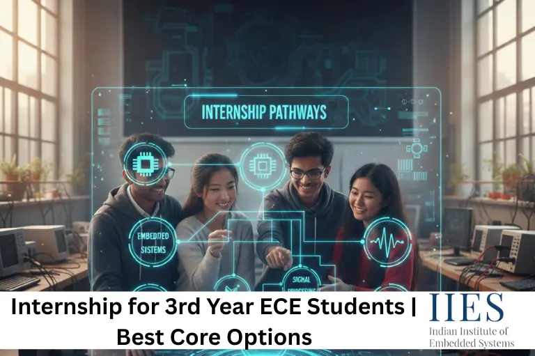 Internship for 3rd Year ECE Students Best Core Options