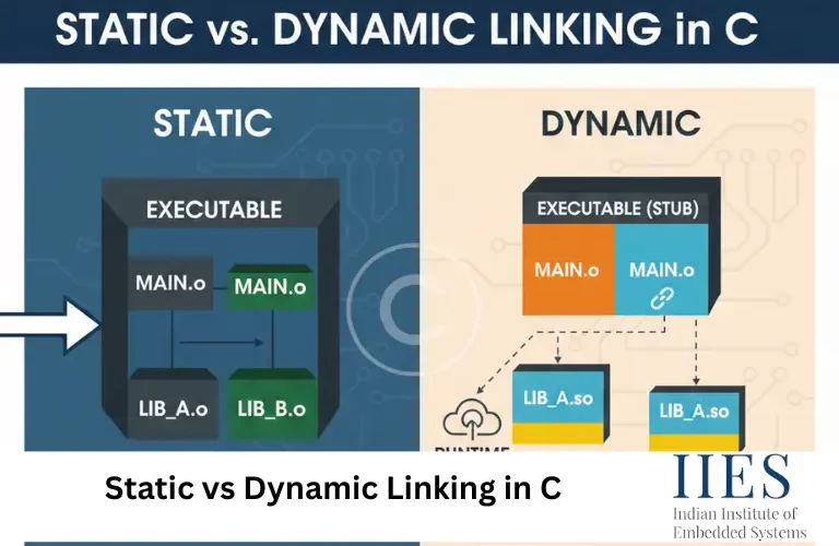 Static vs Dynamic Linking in C