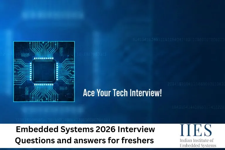 Embedded Systems 2026 Interview Questions and answers for freshers