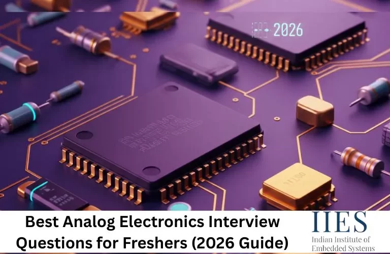 analog electronics interview questions for freshers