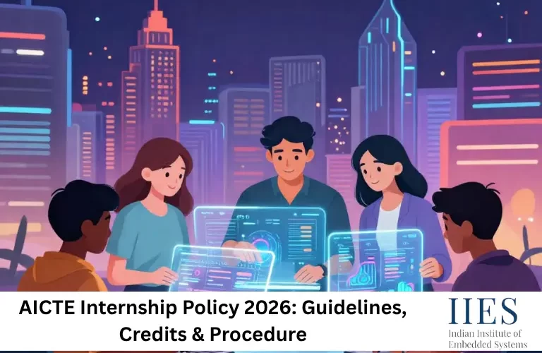AICTE Internship Policy 2026 Guidelines, Credits Procedure