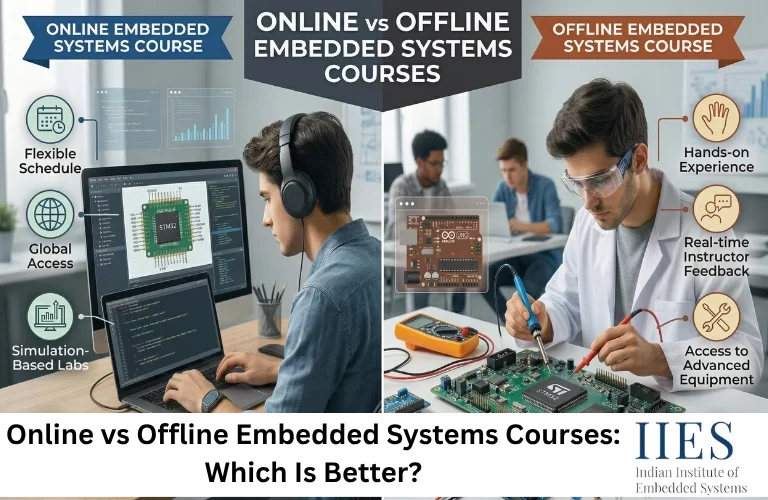 Online vs Offline Embedded Systems Courses