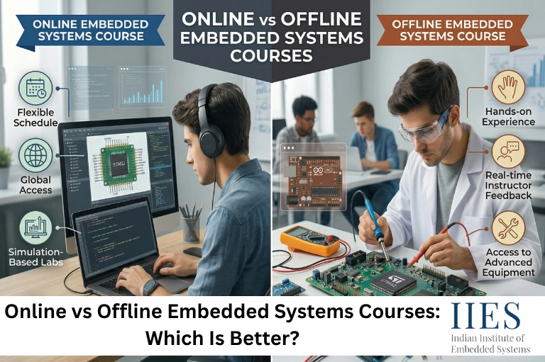 Online vs Offline Embedded Systems Courses