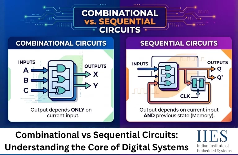 Combinational vs Sequential Circuits