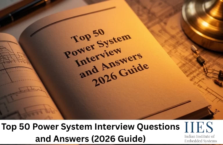Top 50 Top 50 Power System Interview Questions and Answers (2026 Guide)Power System Interview Questions and Answers (2026 Guide)