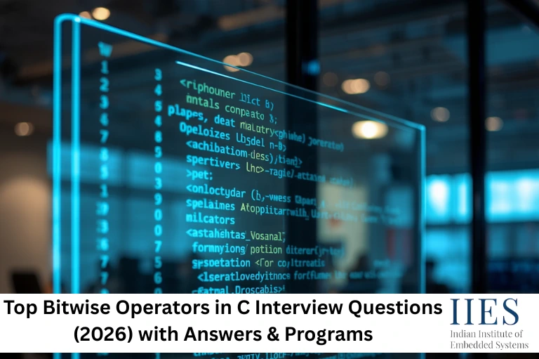 Top Bitwise Operators in C Interview Questions (2026) with Answers & Programs
