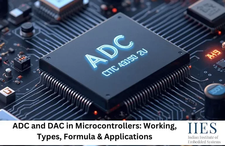 ADC and DAC in Microcontrollers Working, Types, Formula & Applications