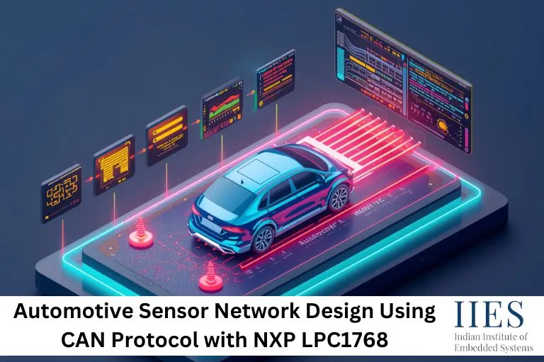Automotive Sensor Network Design Using CAN Protocol with NXP LPC1768