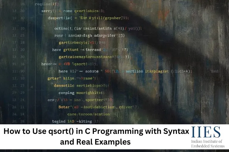 Guide to qsort() in C
