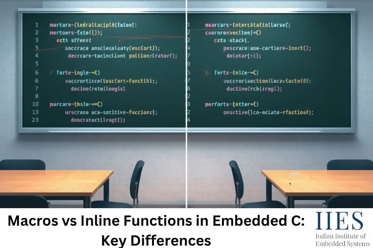 Macros vs Inline Functions in Embedded C Key Differences