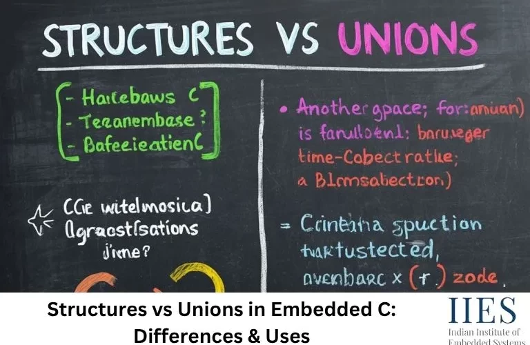 Structures vs Unions in Embedded C Differences & Uses