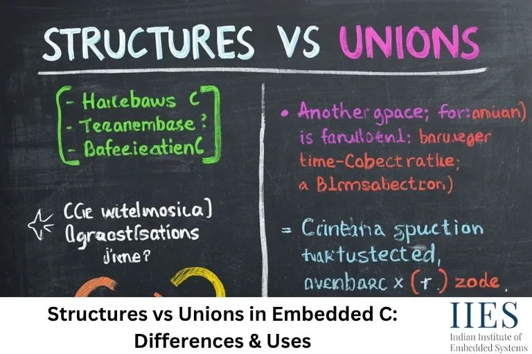Structures vs Unions in Embedded C Differences & Uses